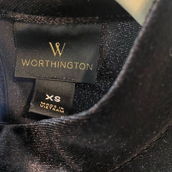 Worthington Sleeveless Midi Fitted Body Con Dress - Picture 5 of 5